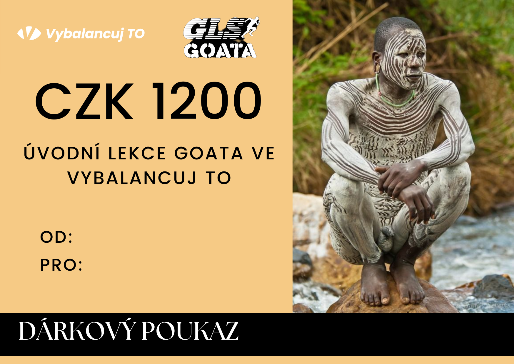 GOATA ÚVODNÍ POUKAZ
